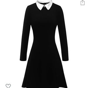 “Wednesday Addams” dress